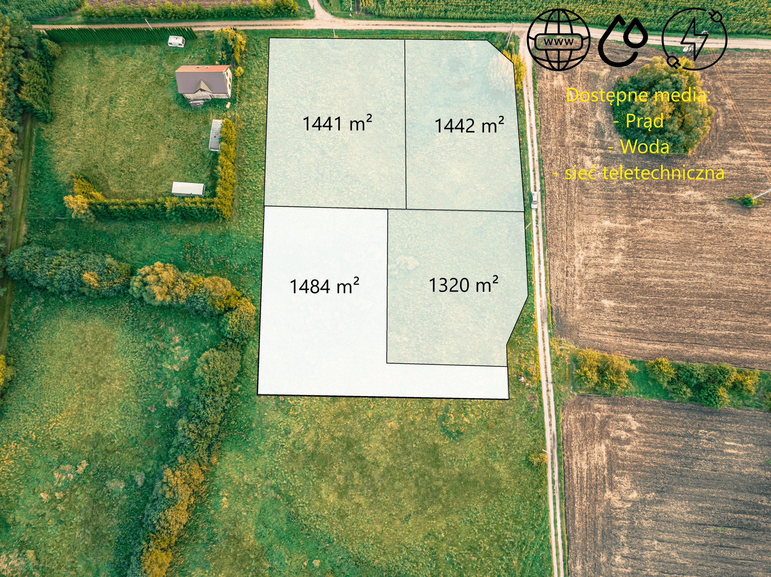 Piękne działki w Rajgrodzie