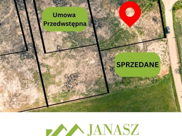 Działka z MPZP w Ignatkach