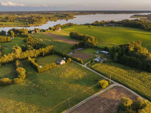 Działka budowlana nad jeziorem Dreństwo w Rajgrodzie