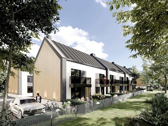 Domy w stylu Hygge w Klepaczach